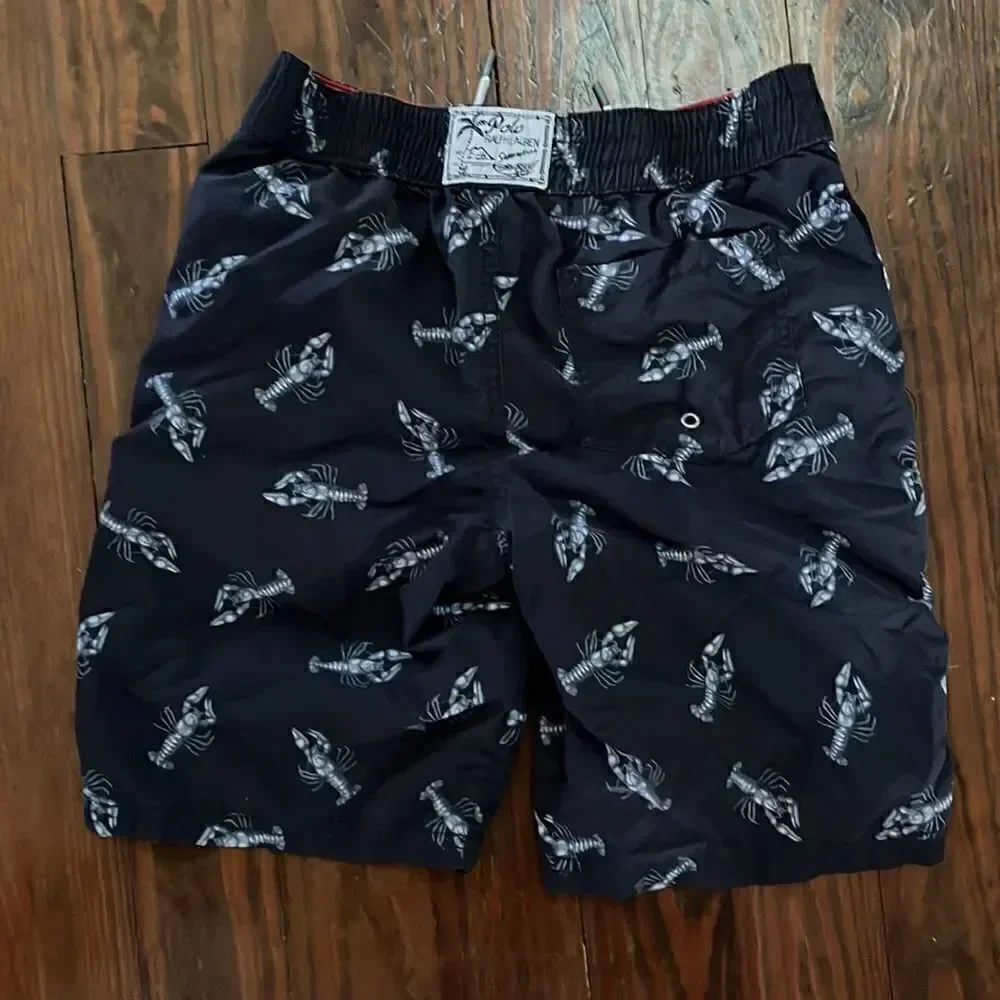 Polo Ralph Lauren boys swim trunks. size M